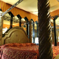 Bed in Arabian Nights Room