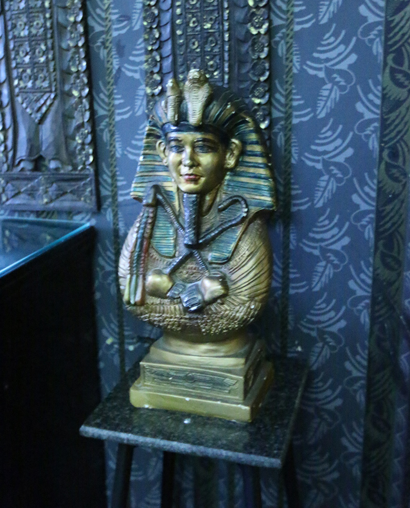 Statue in Egyptian Room